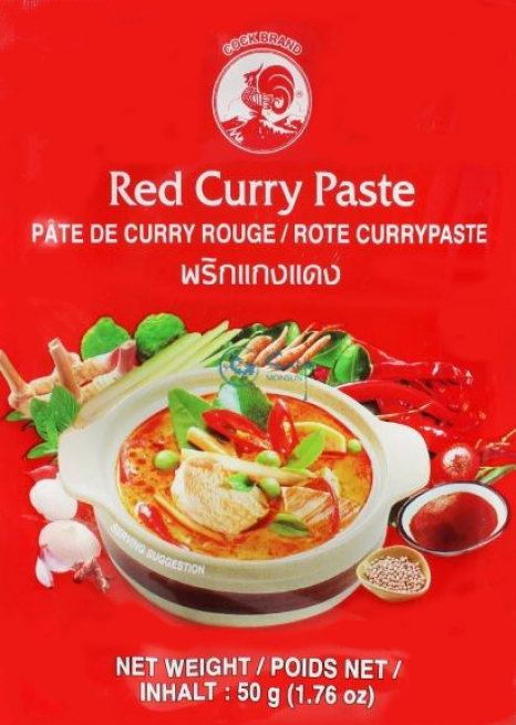 Currypaste rot (Cock) 50g